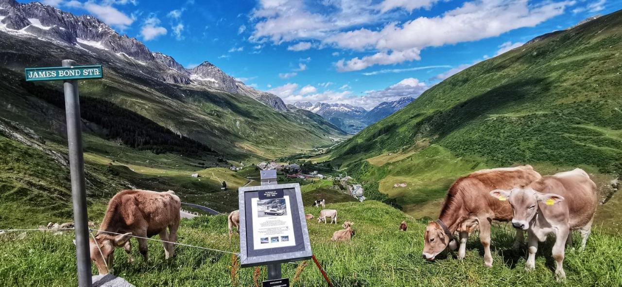 Hotel Bergidyll Andermatt Exterior foto